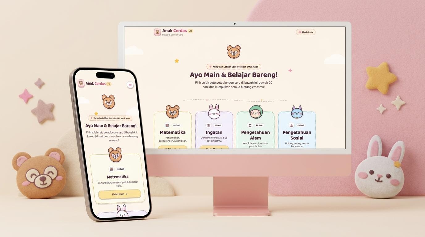 Anak Cerdas — Educational Platform